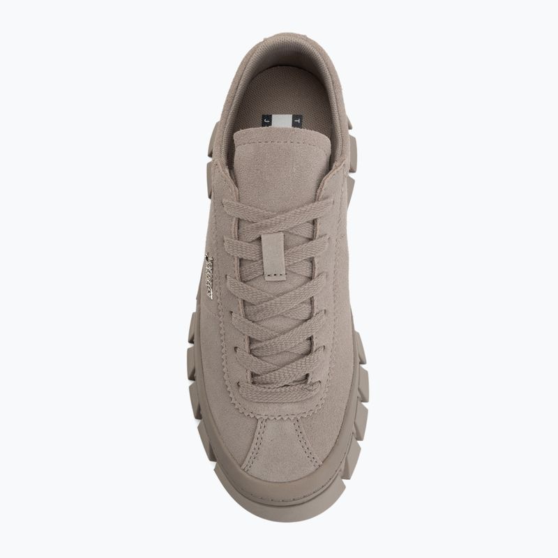 Women's shoes Tommy Hilfiger TJW Platform Sneaker Suede limeston dust 5