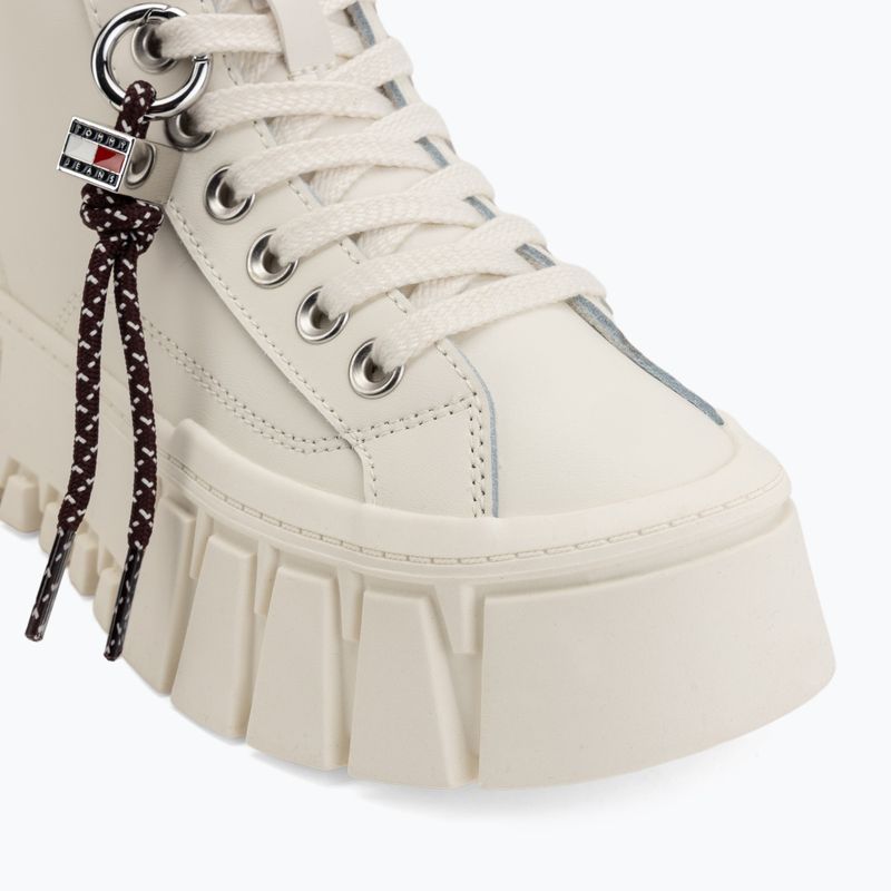 Women's shoes Tommy Jeans Platform Sneaker Leather MC ecru 7