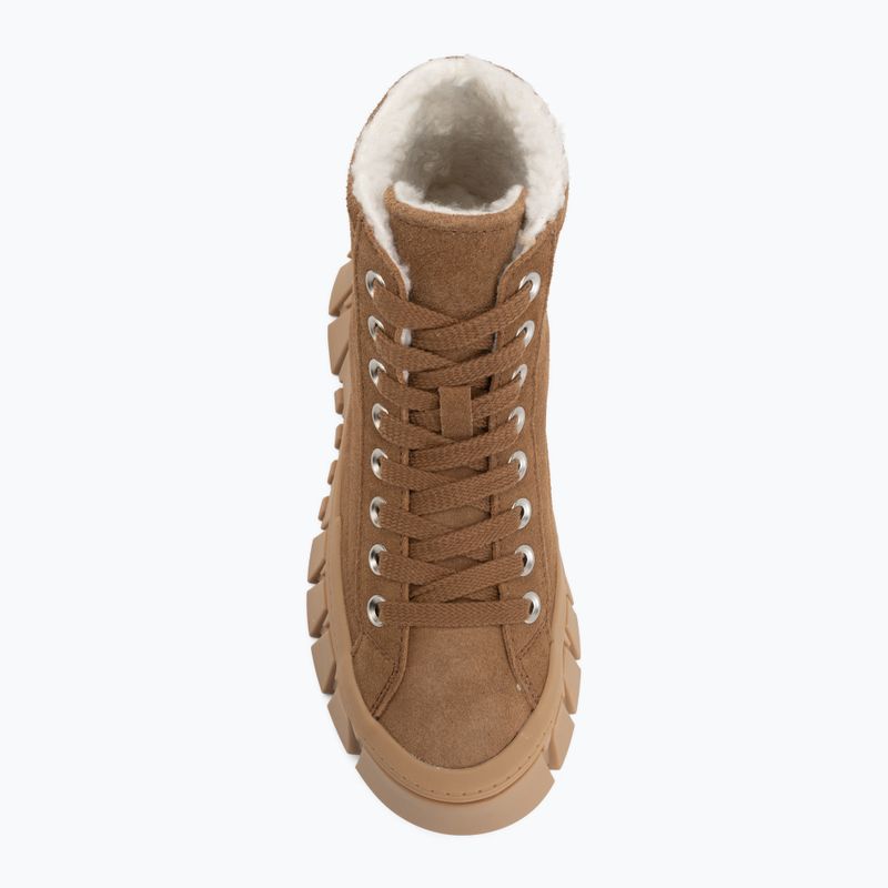 Women's shoes Tommy Jeans Platform Sneaker MC WL dark camel 5