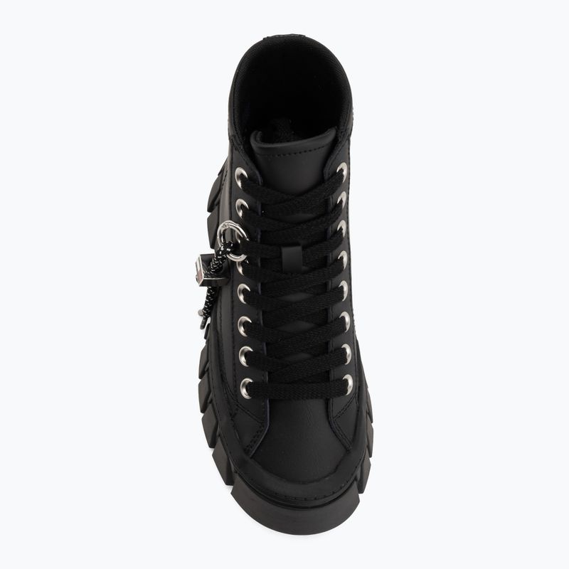 Women's shoes Tommy Jeans Platform Sneaker Leather Mc black 5