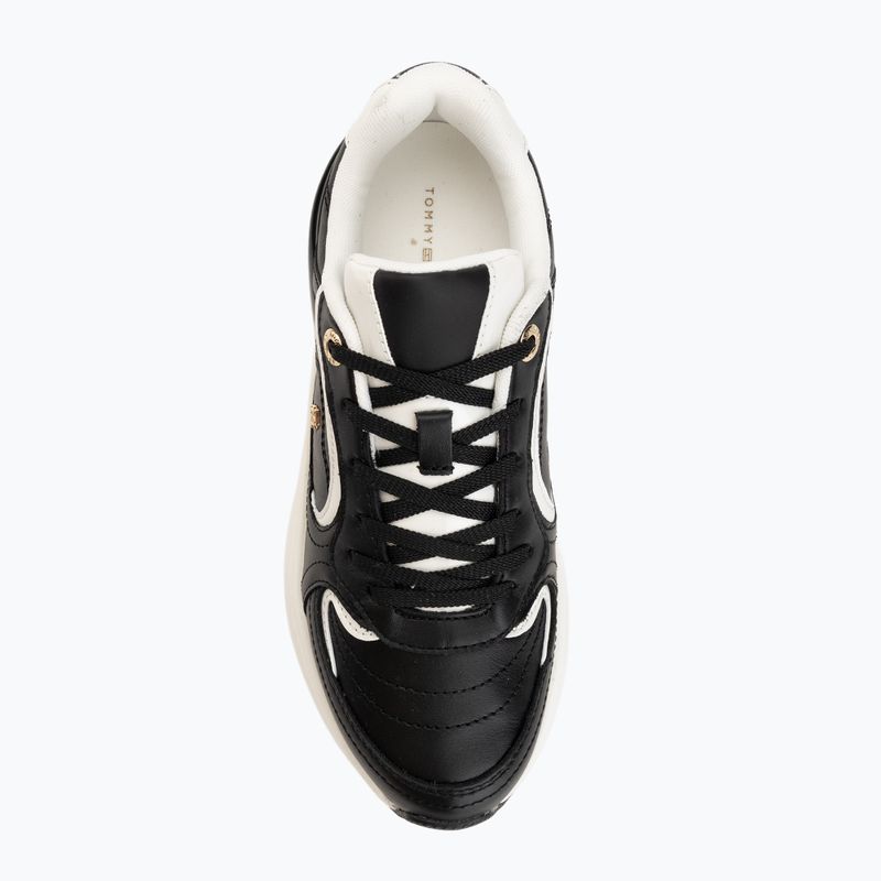 Women's shoes Tommy Hilfiger Chic Runner black/ecru 5