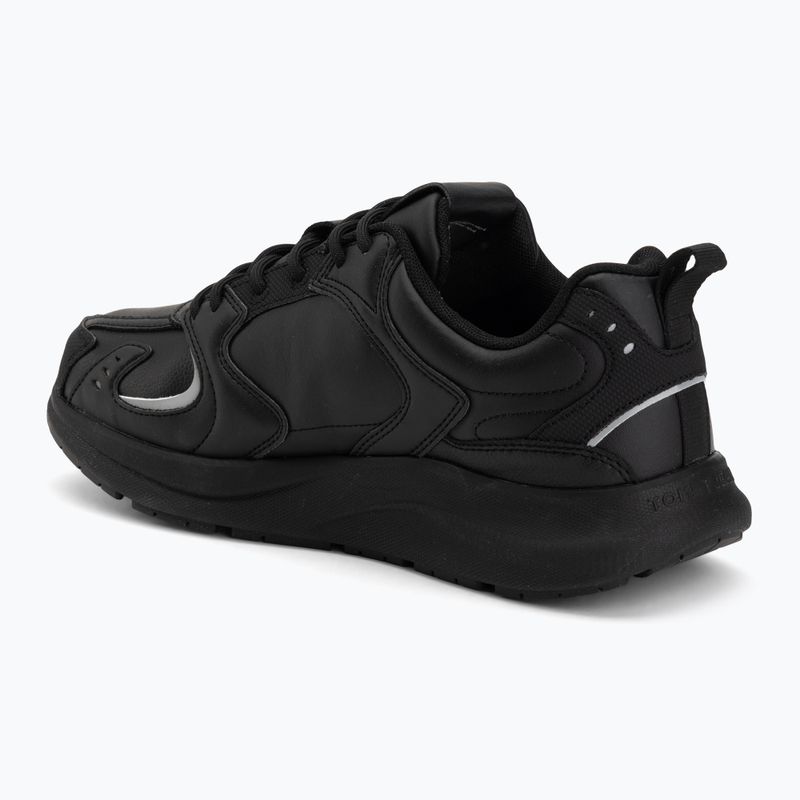 Men's shoes Tommy Jeans Runn Leather triple black 3