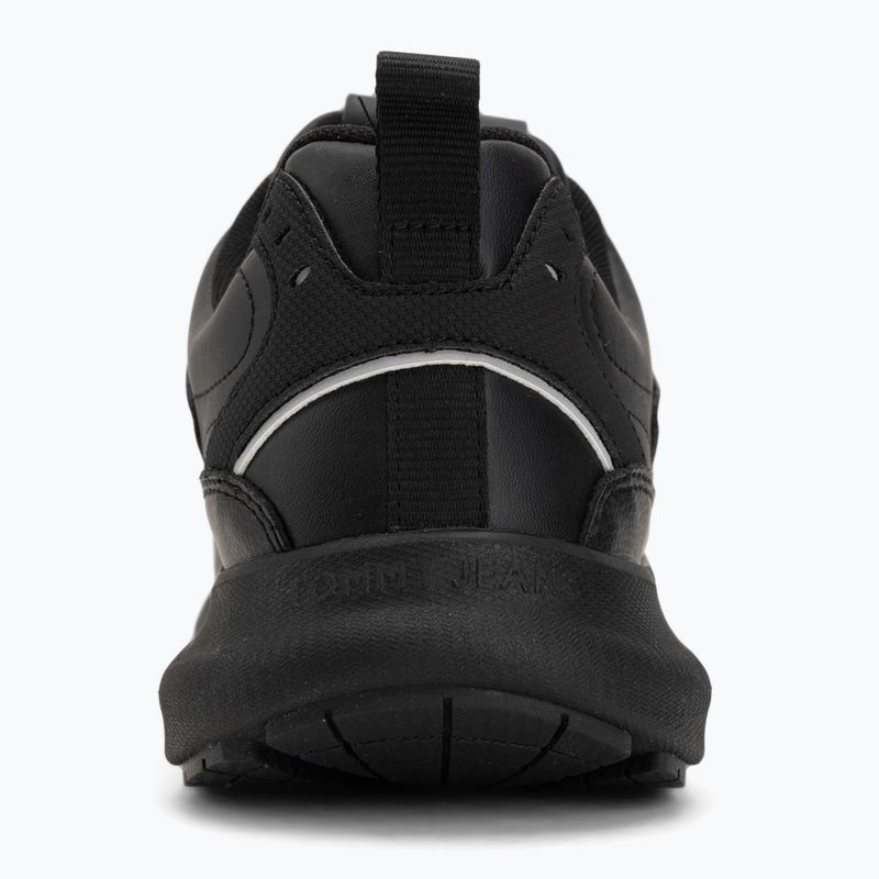 Men's shoes Tommy Jeans Runn Leather triple black 6