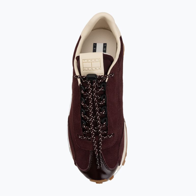 Women's shoes Tommy Jeans Retro Archive Runner brown 5