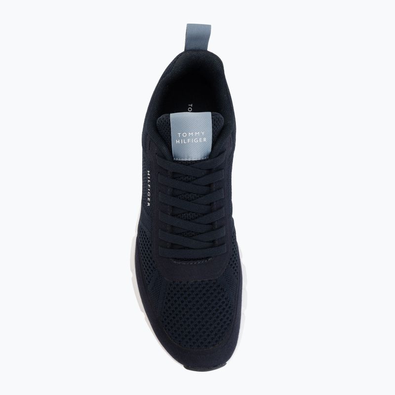 Men's shoes Tommy Hilfiger Light Knitted navy blue 5
