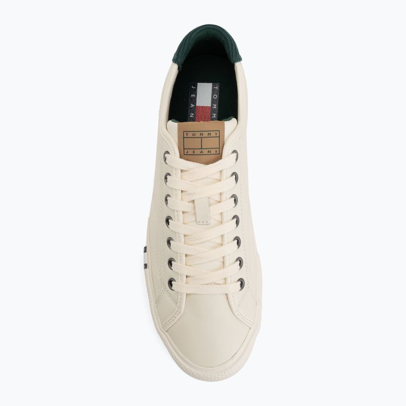 Men's shoes Tommy Hilfiger Archive Y2K Cleat Leather ivory petal/velvet green 5