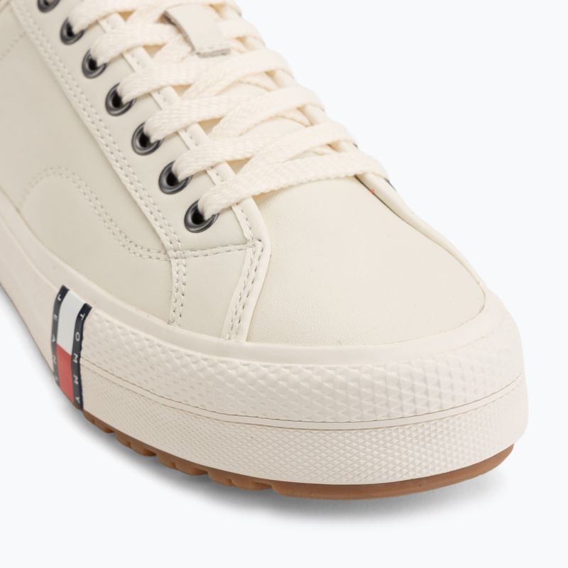 Men's shoes Tommy Hilfiger Archive Y2K Cleat Leather ivory petal/velvet green 7