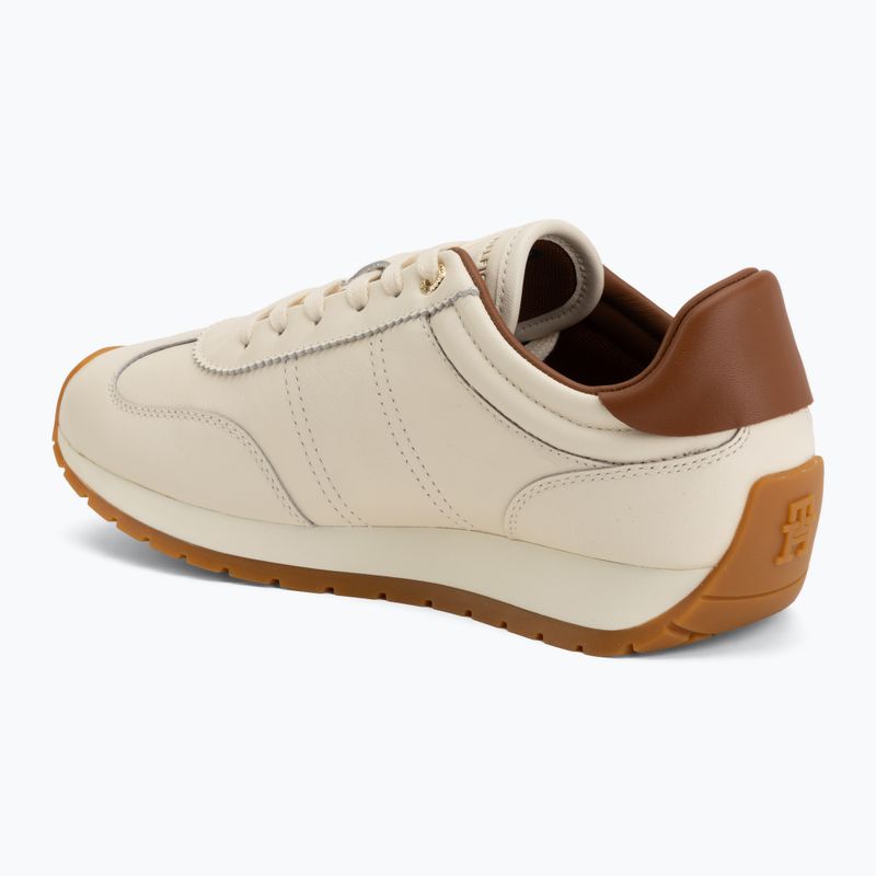Women's shoes Tommy Hilfiger Th Premium Casual Runner beige allover 06 3