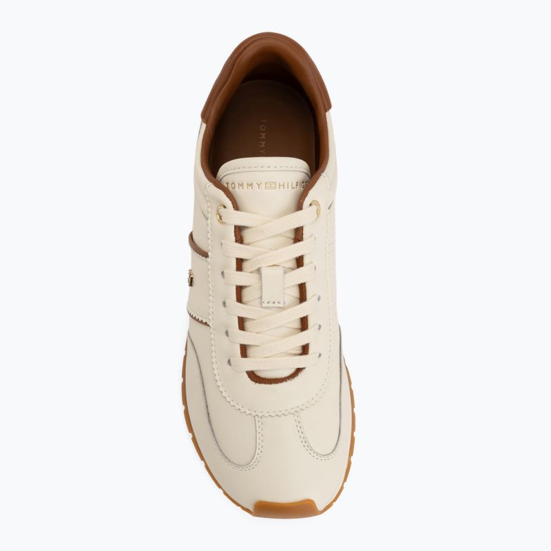 Women's shoes Tommy Hilfiger Th Premium Casual Runner beige allover 06 5