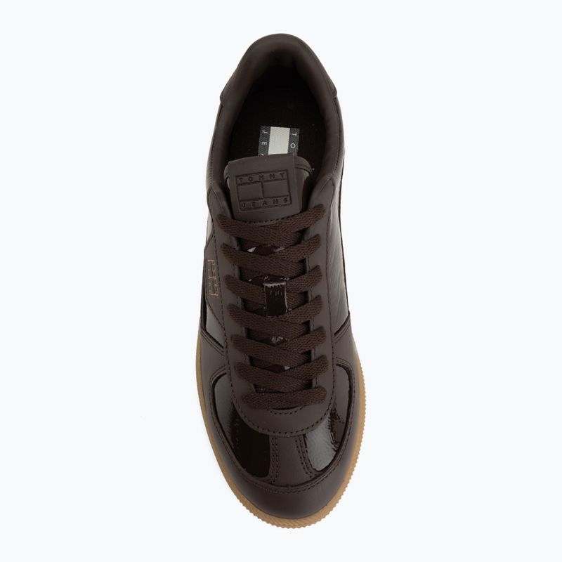 Women's shoes Tommy Hilfiger The Greenwich Edge Soft Naplak fondant brown 5