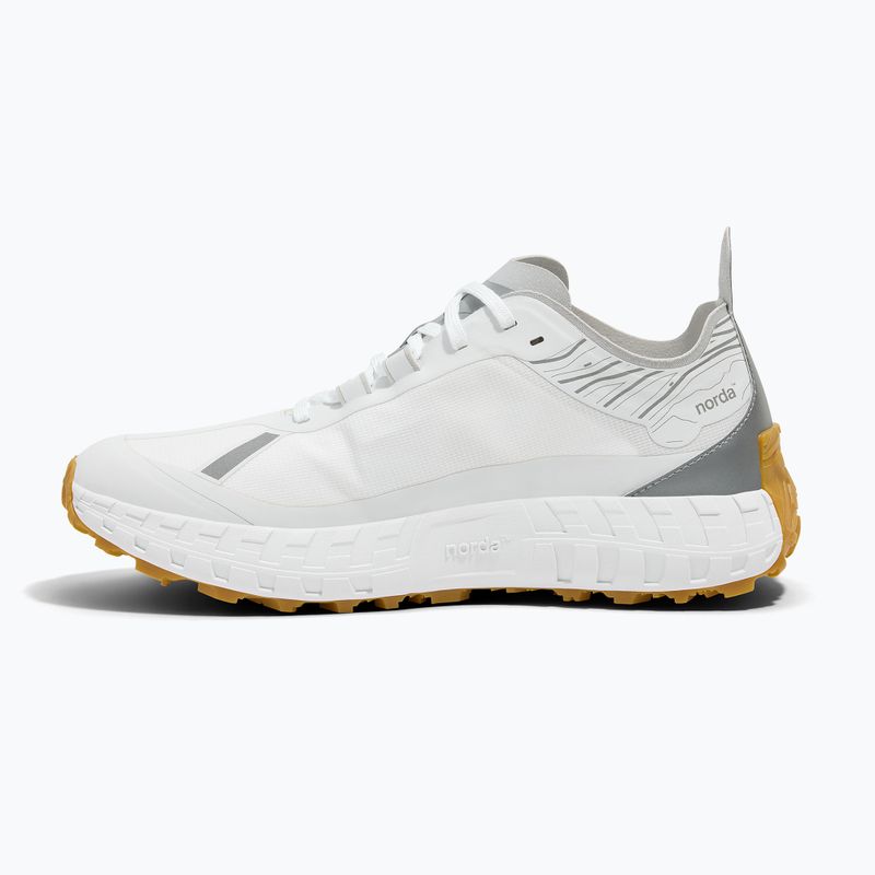 Men's running shoes Norda 001A white gum 2
