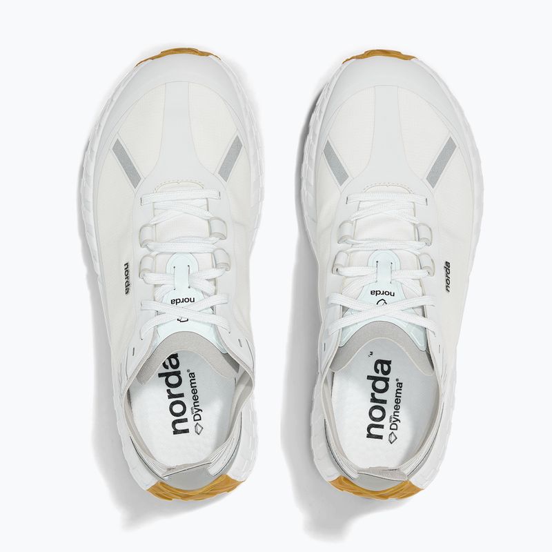 Men's running shoes Norda 001A white gum 4