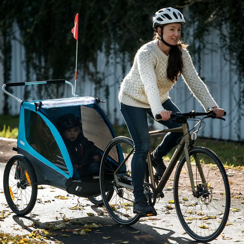 Thule Coaster XT Bike Trailer+Stroll blue 10101806 8