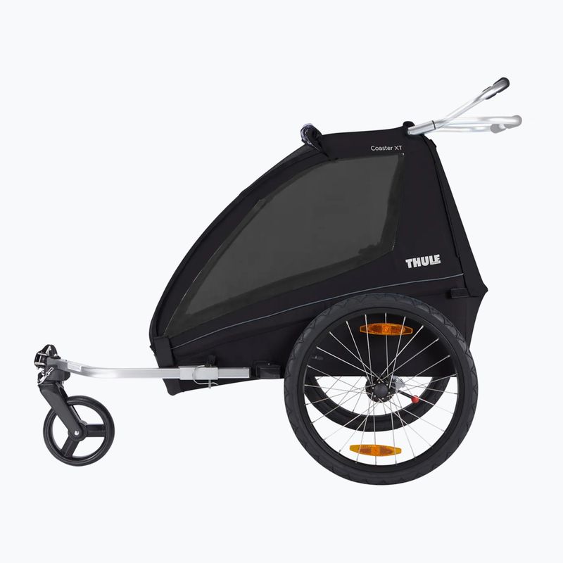 Thule Coaster XT Bike Trailer+Stroll two-person bike trailer black 10101810 2