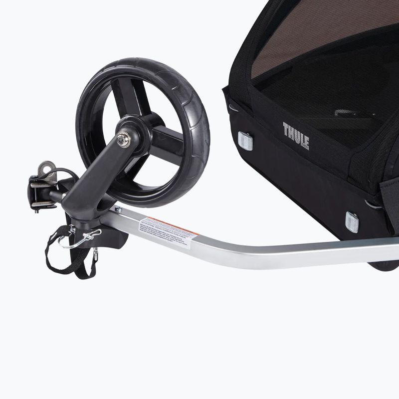 Thule Coaster XT Bike Trailer+Stroll two-person bike trailer black 10101810 4