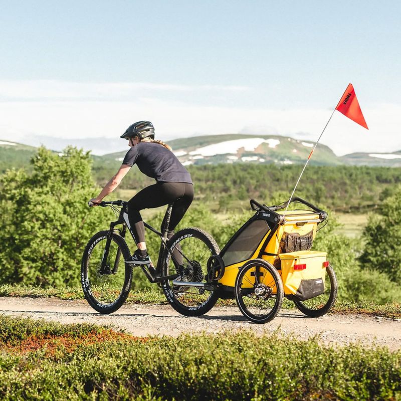 Thule Chariot Sport double bike trailer yellow 10201024 7