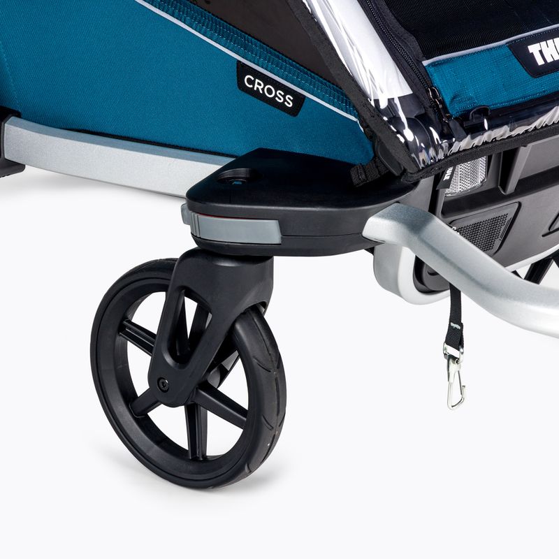 Thule Chariot Cross 1 single bike trailer blue 10202021 5