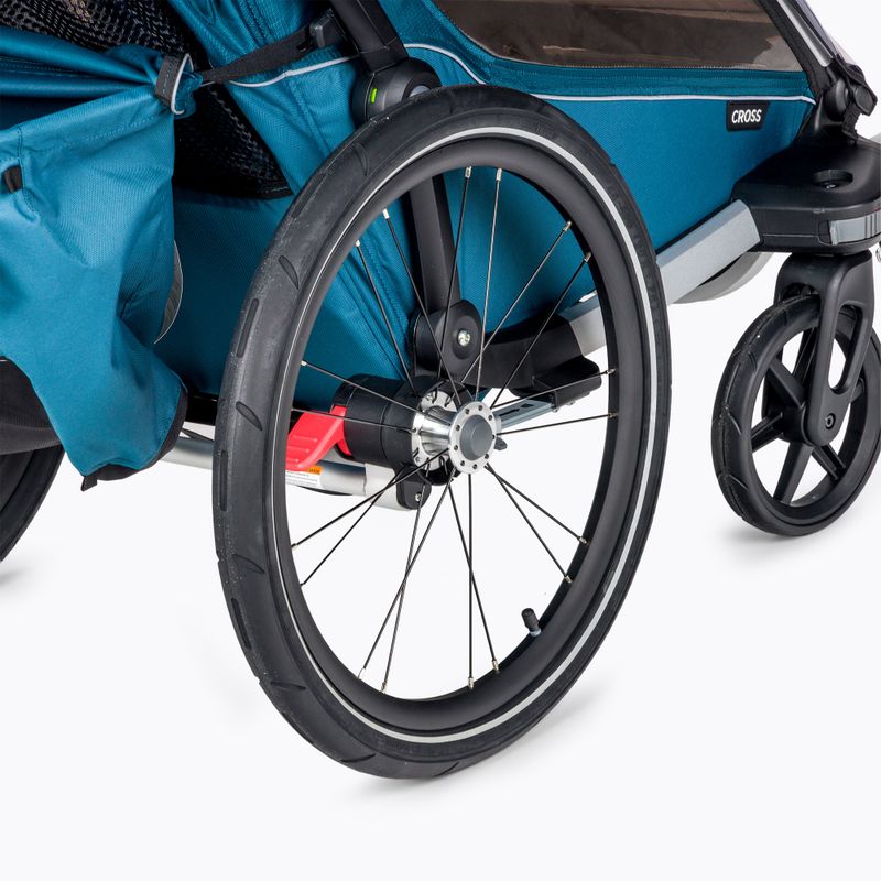 Thule Chariot Cross 1 single bike trailer blue 10202021 6