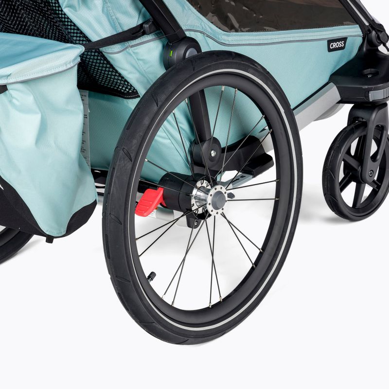 Thule Chariot Cross1 single bike trailer blue 10202022 5