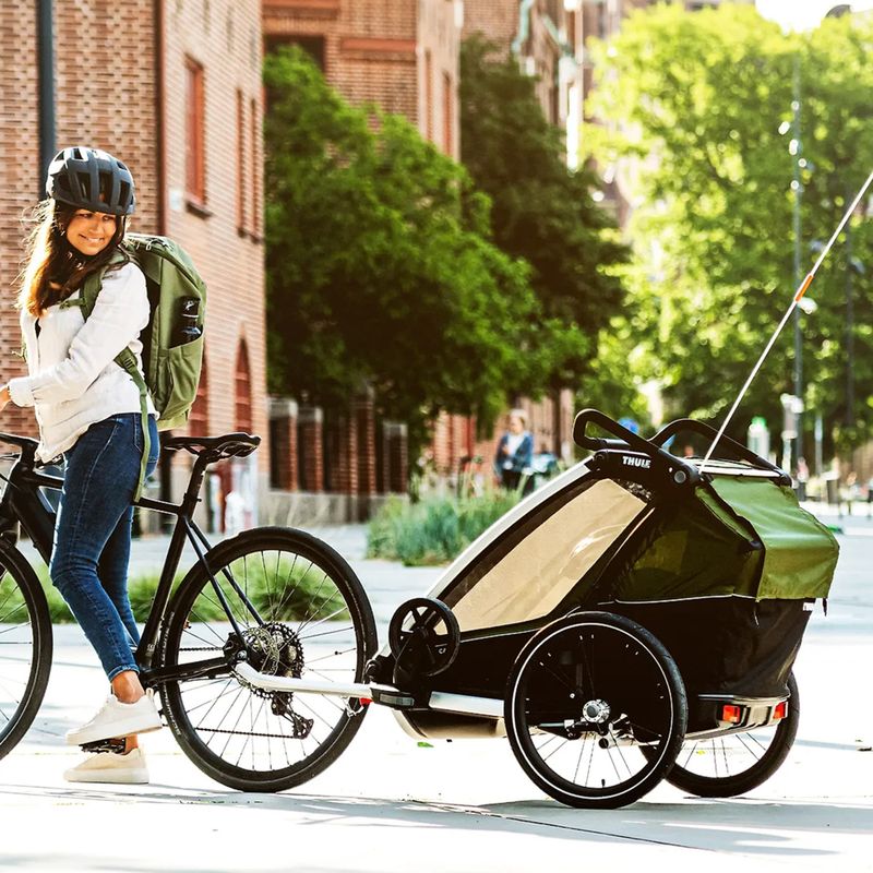 Thule Chariot Cab2 double bike trailer black 10204021 7