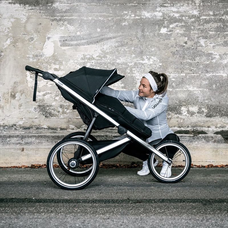 Thule Glide 2 Jet baby jogging pram black 10101952 11