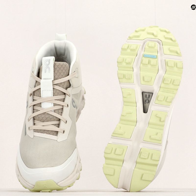 Women's trekking boots On Cloudroam Waterproof ice/limelight 15