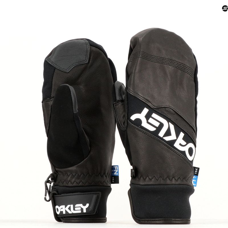Oakley Factory Winter Mittens 2.0 blackout snowboard glove 3