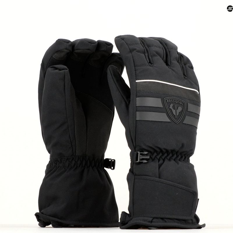 Men's Rossignol Tech Impr ski glove black 3