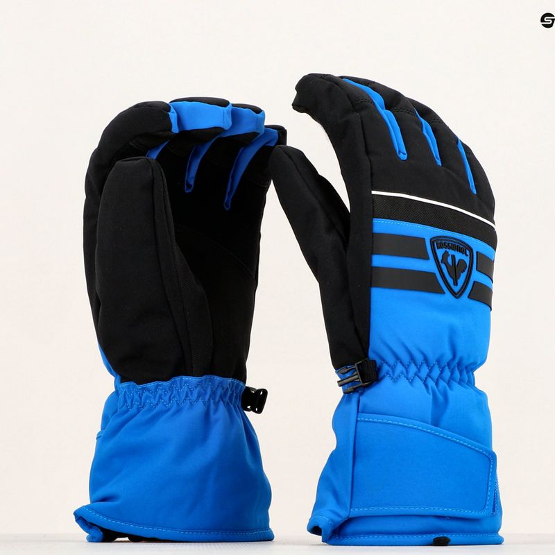 Men's Rossignol Tech Impr ski glove lazuli blue 3