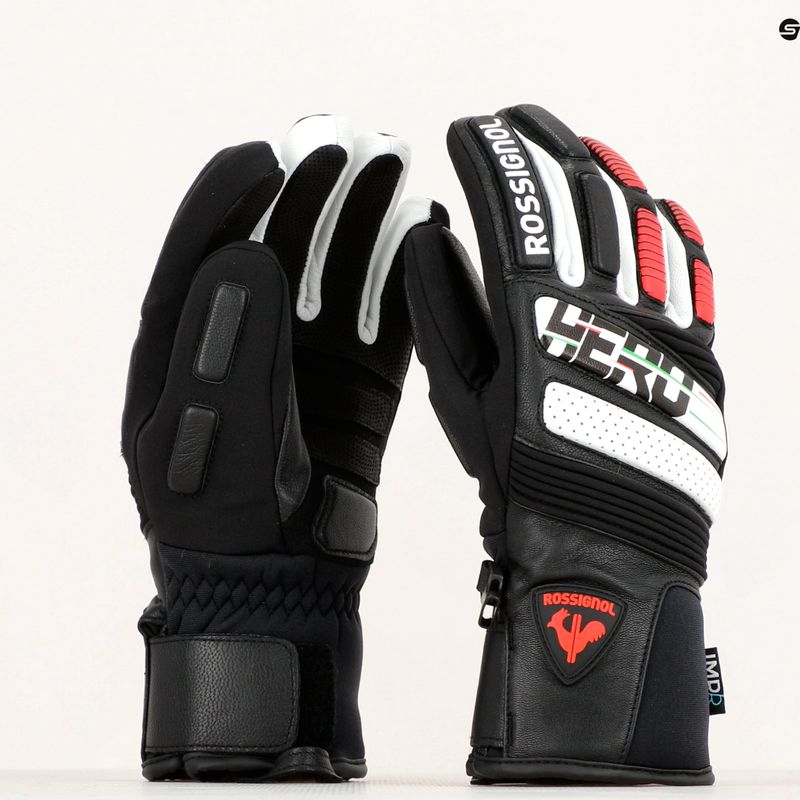 Rossignol Hero Expert Lth Impr G men's ski glove black 3
