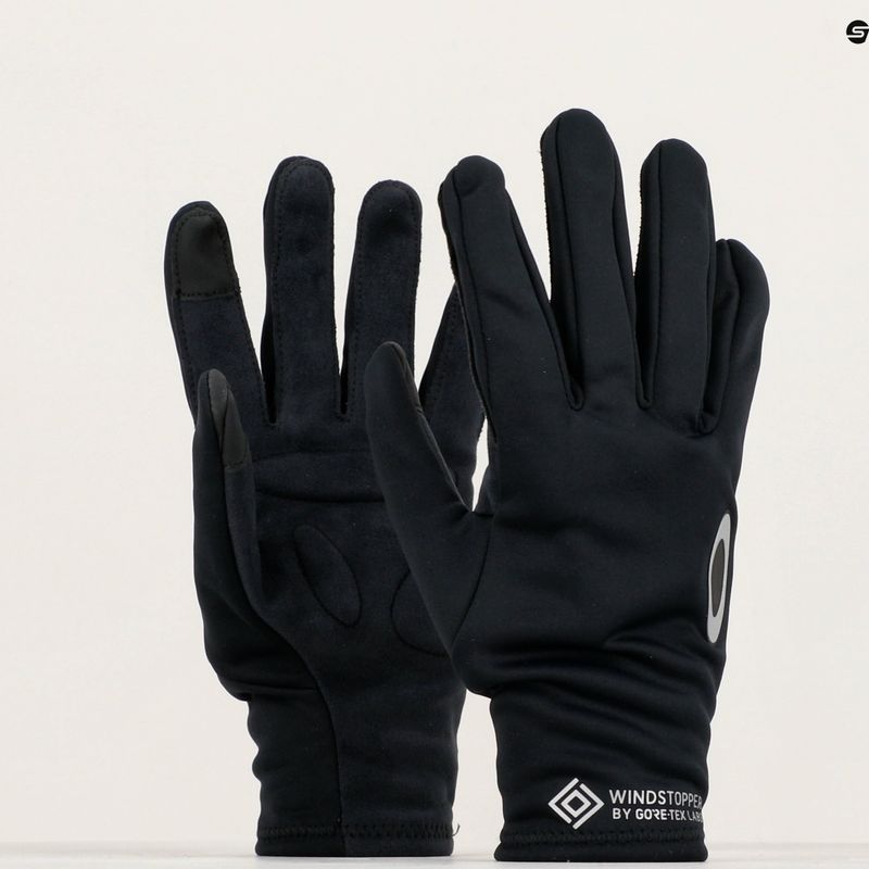 Oakley Endurance Ultra Gore-Tex Road men's cycling gloves black FOS901326 5