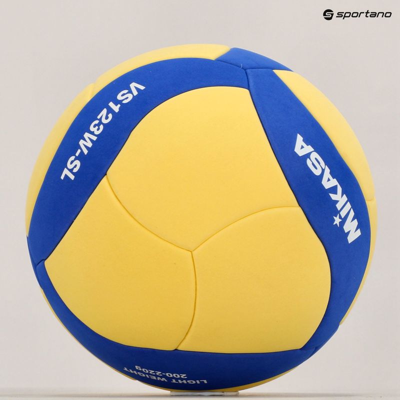 Mikasa volleyball VS123W SL yellow/blue size 5 5