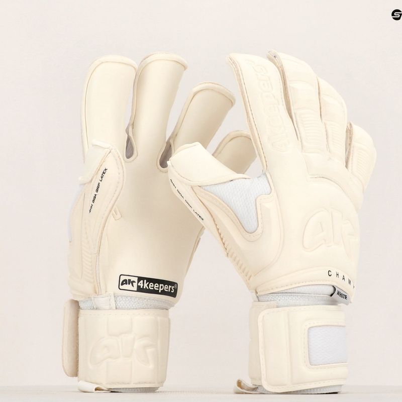4Keepers Champ Gold White Goalkeeper Gloves 5