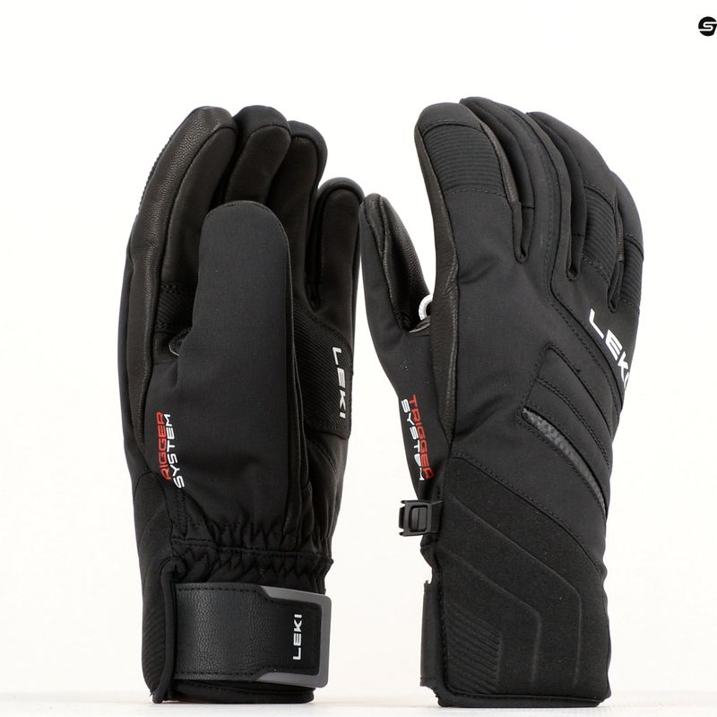 LEKI Men's Ski Gloves Falcon 3D black 9