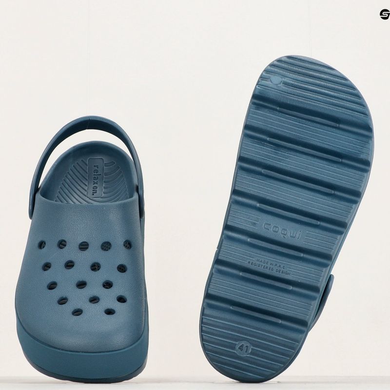 Men's Coqui Niko petrol sandals 14
