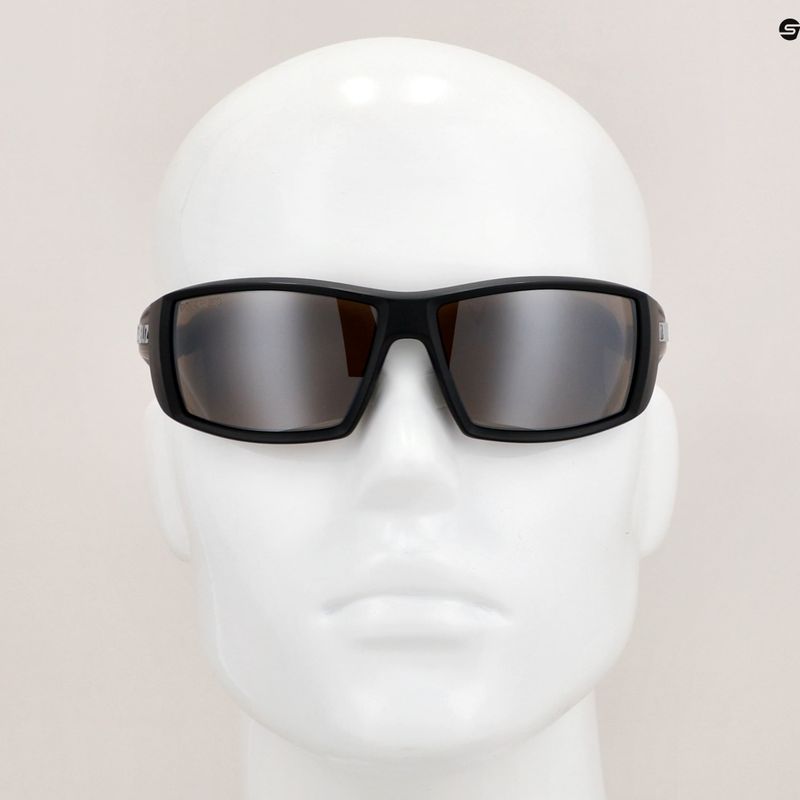 Bliz Drift Polarized S3 matt black/brown silver mirror cycling glasses 9