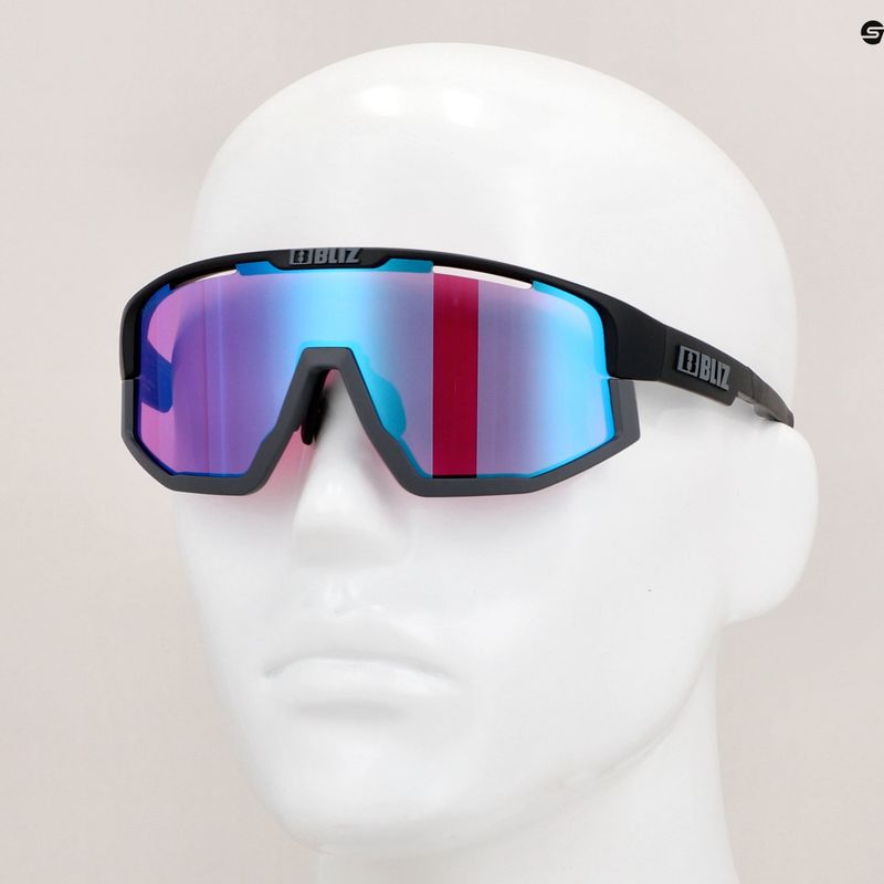 Bliz Vision Nano Optics Nordic Light matt black/light begonia/violet blue sunglasses 10