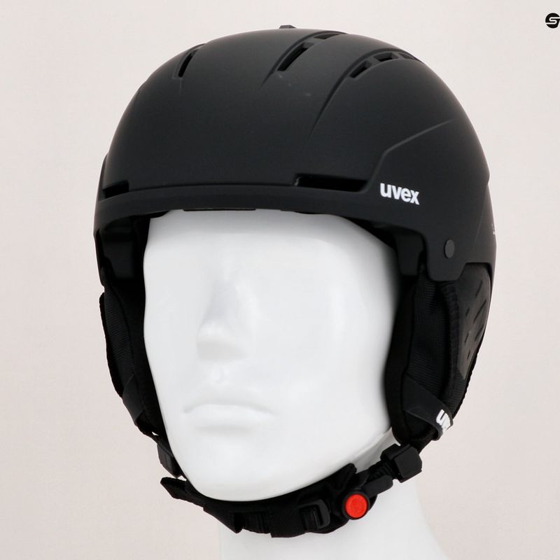 Ski helmet UVEX Stance black matte 11