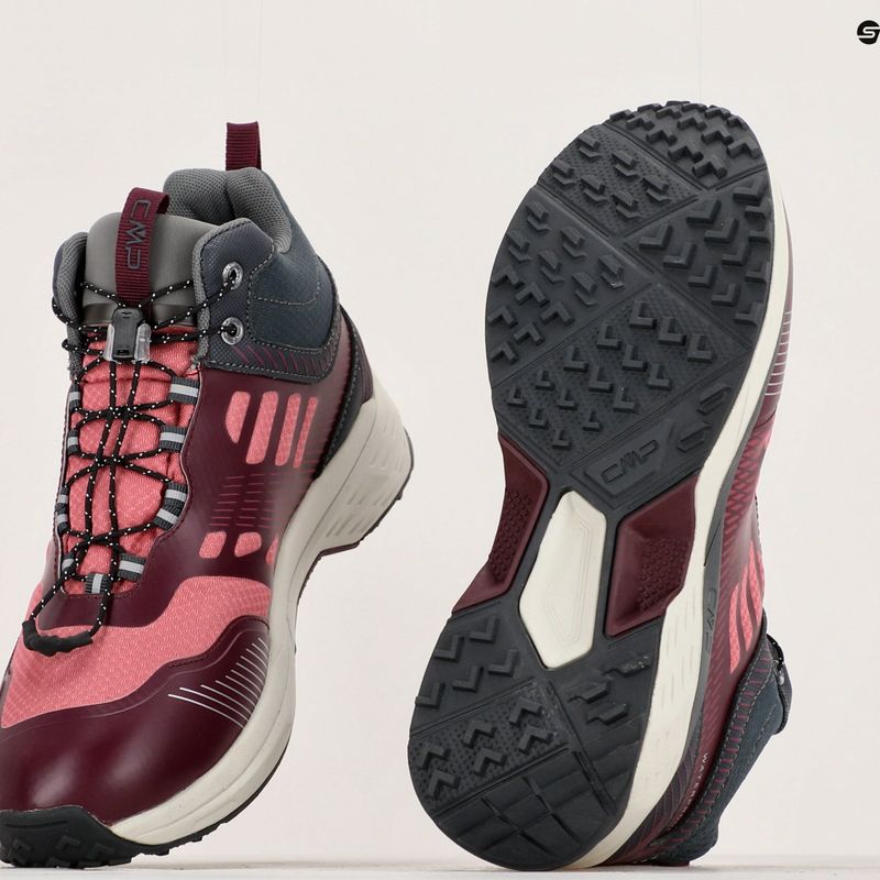 Women's trekking boots CMP Pohlarys Mid Wp peach 15