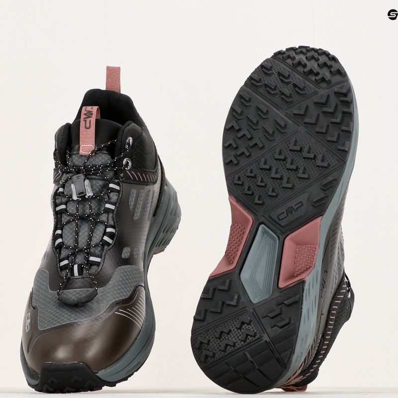 Women's trekking boots CMP Pohlarys Mid Wp nero/tropea 16