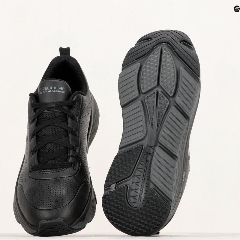 SKECHERS Max Cushion Elite Lucid black/charcoal men's running shoes 15