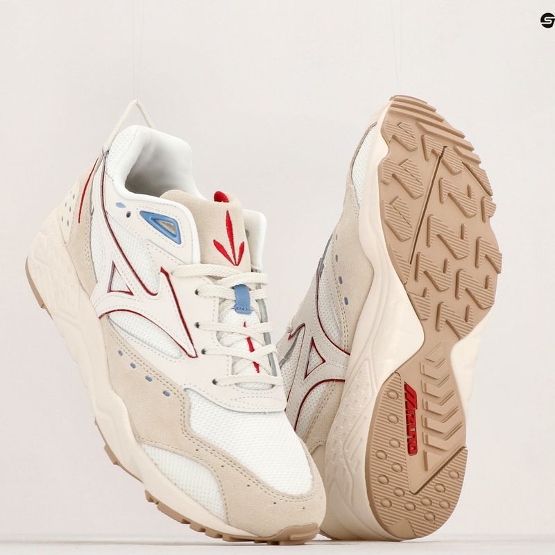 Mizuno Contender swhite/hriskred/pristine shoes 11