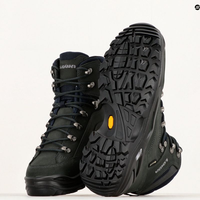 LOWA Renegade GTX Mid dunkelgrau shoes 11