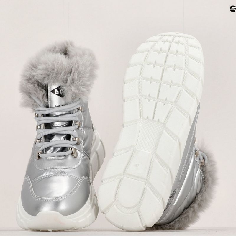Lee Cooper women's snow boots LCJ-23-44-1954 silver 10