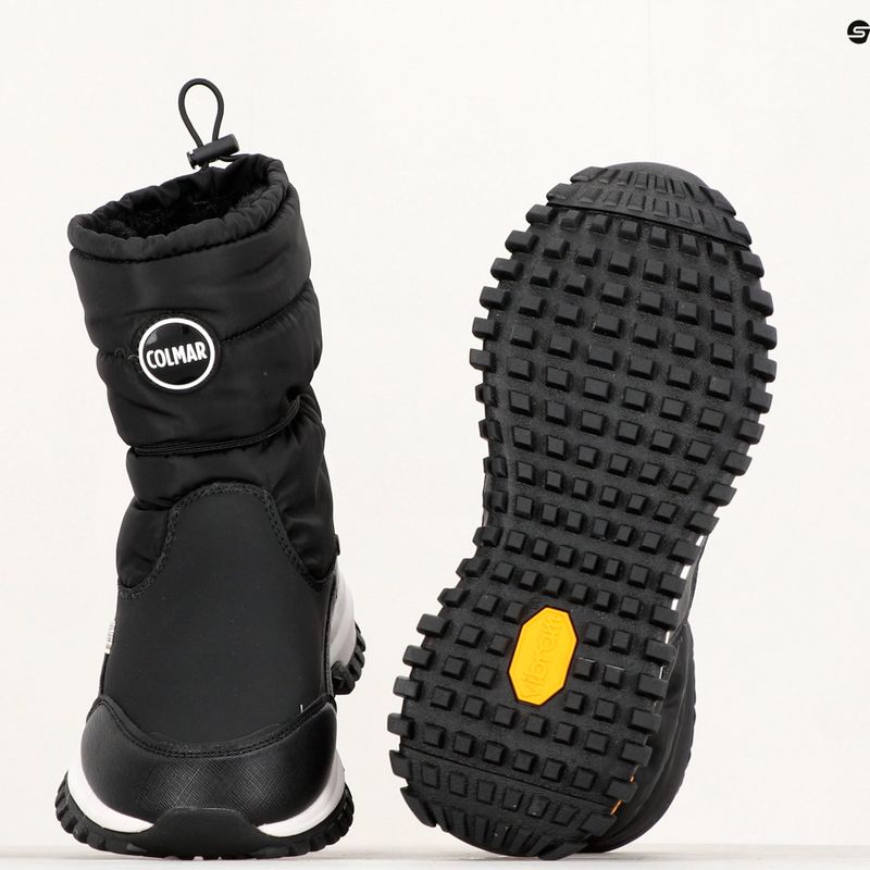 Women's Colmar Warmer 2 Plain black snow boots 15