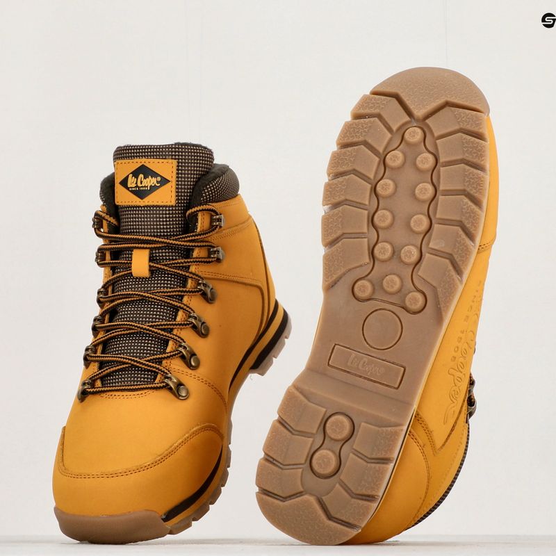 Men's trekking boots Lee Cooper LCJ-21-01-0706 camel 9