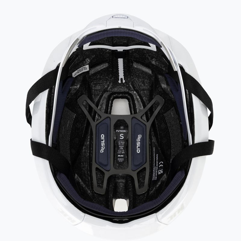 HJC bike helmet Furion 3 white hologram 5