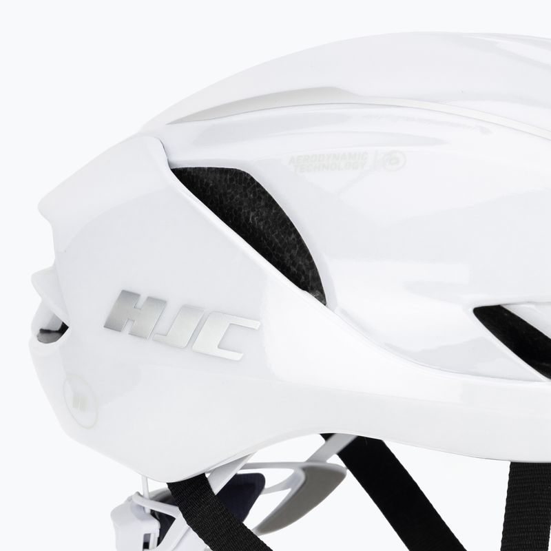 HJC bike helmet Furion 3 white hologram 8