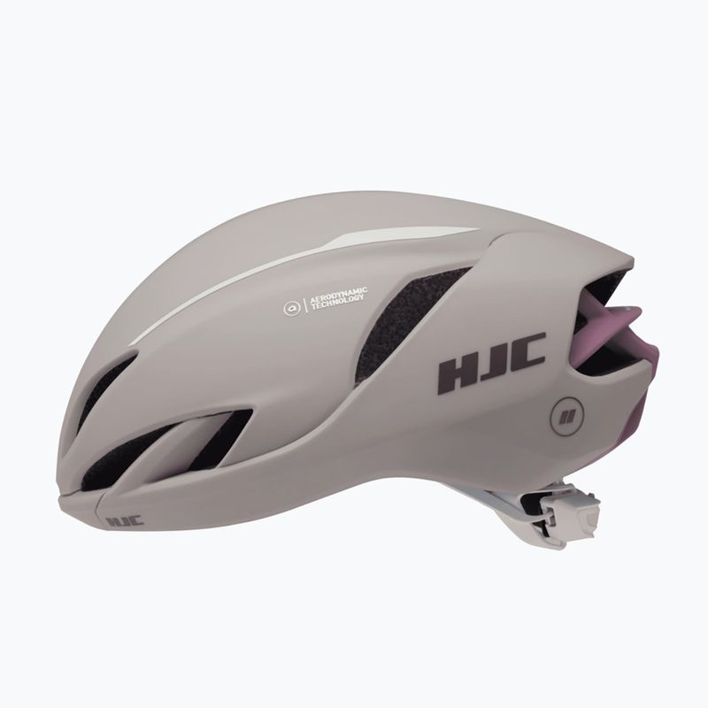 Bike helmet HJC Furion 3 mt beige/purple 2