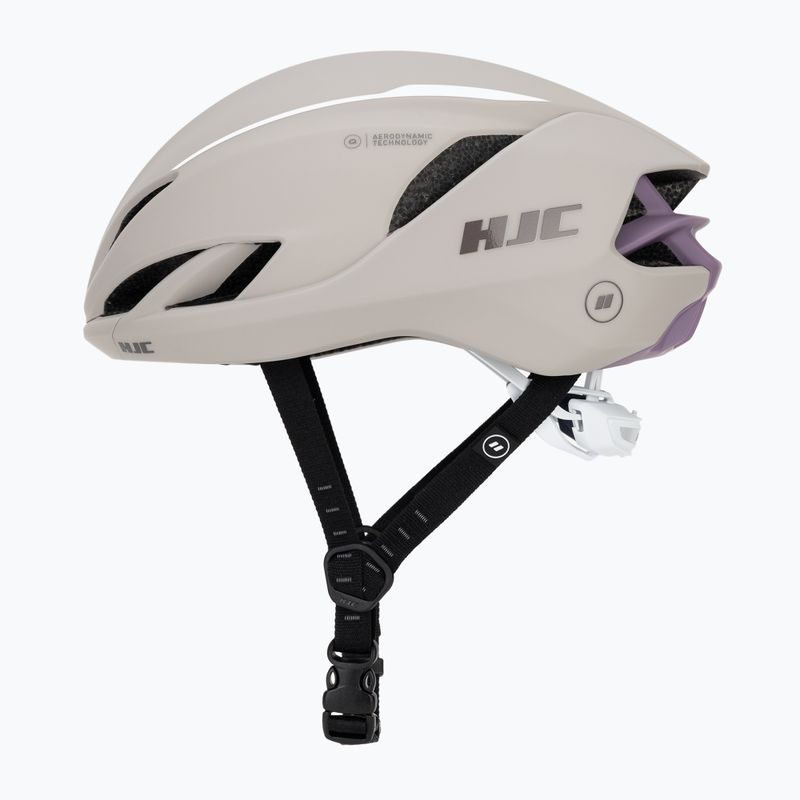 Bike helmet HJC Furion 3 mt beige/purple 3
